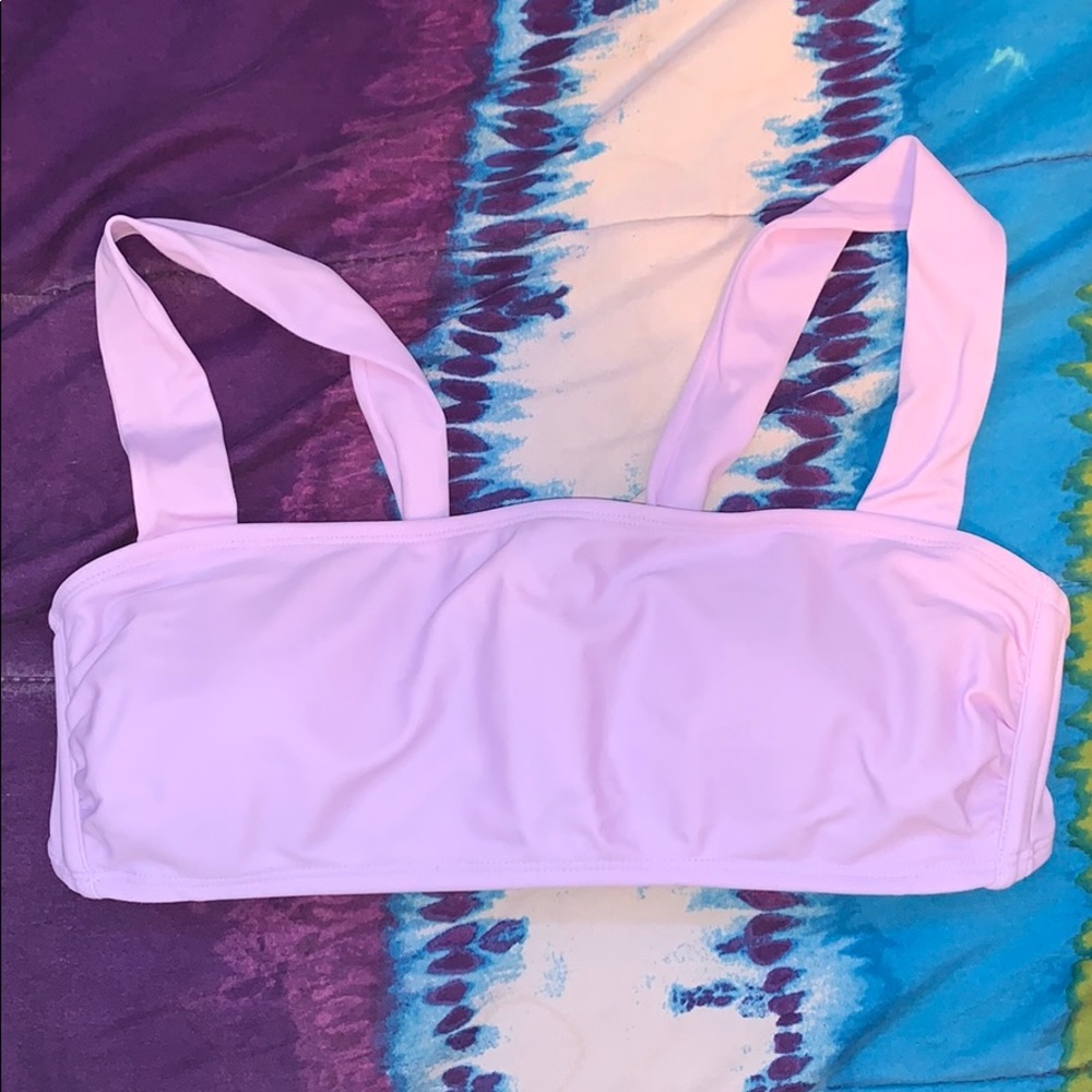 lilac purple bikini top